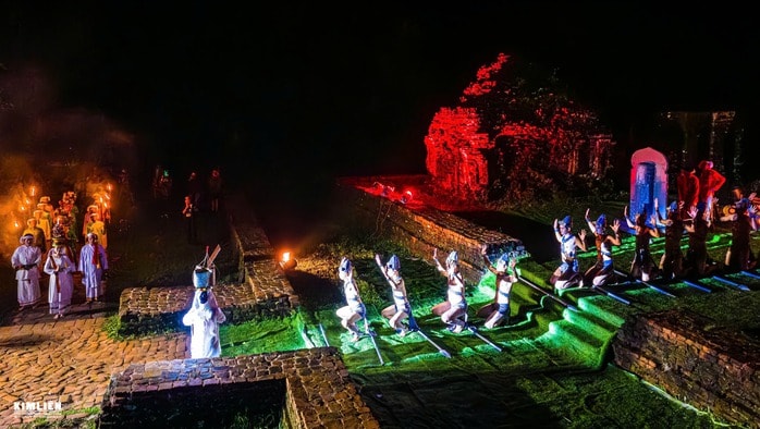 Biểu diễn nghệ thuật Đêm Mỹ Sơn huyền thoại