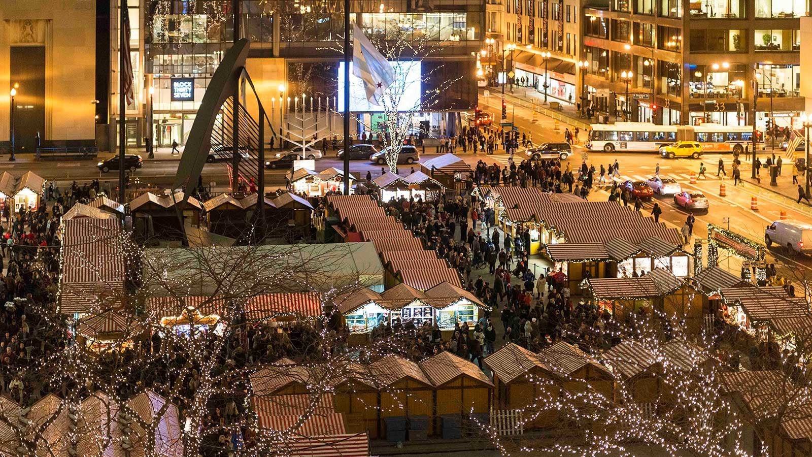 Christkindlmarket Chicago mang phong cách truyền thống Đức đến Mỹ