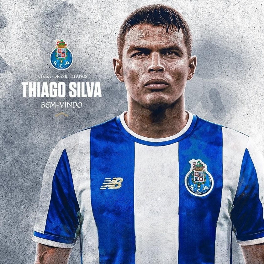 Thiago Silva tái xuất châu Âu trong màu áo Porto