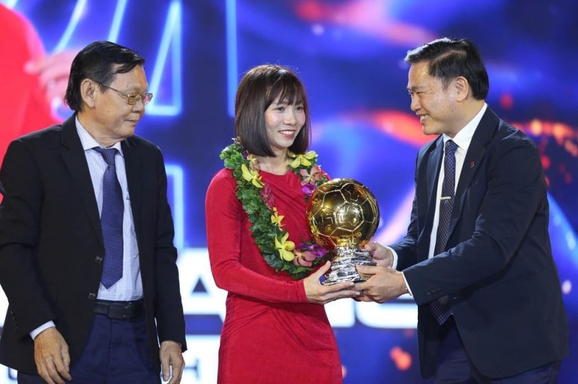 Thùy Trang trước cơ hội nhận giải thưởng Quả bóng Vàng Việt Nam lần thứ 2 liên tiếp