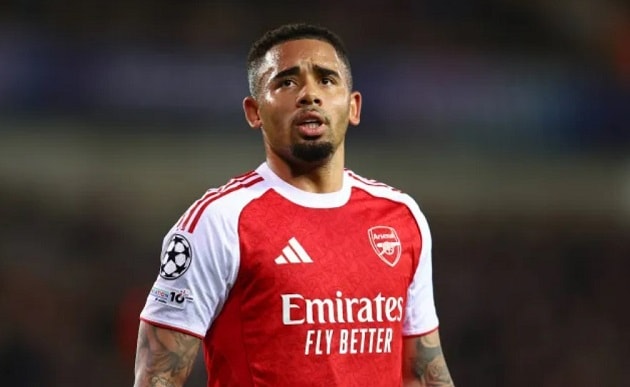 Gabriel Jesus dự kiến sẽ đá chính trong trận đấu với Crystal Palace tại Carabao Cup.