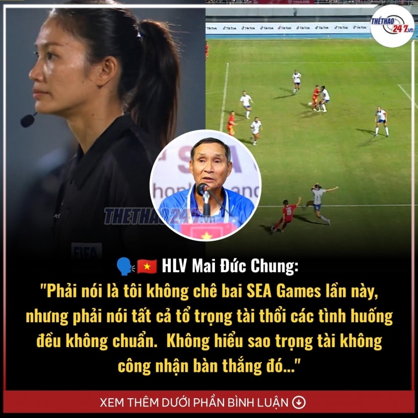Trận chung kết SEA Games 33 giữa nữ Việt Nam và Philippines diễn ra căng thẳng và đầy tranh cãi.