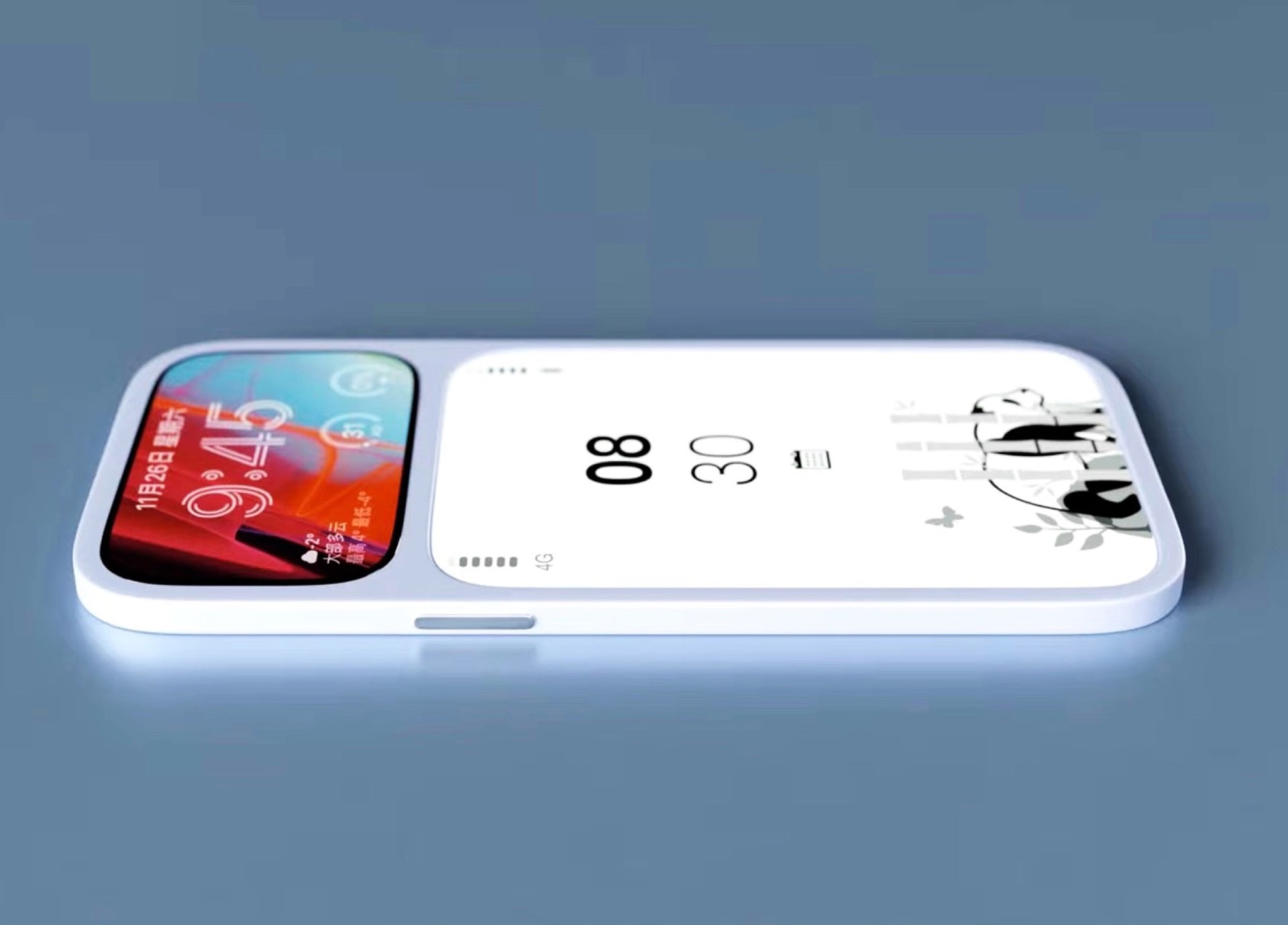 Pixel Duo kết hợp tấm nền IPS với màn hình e-ink phục vụ nhu cầu đọc và tiết kiệm pin.