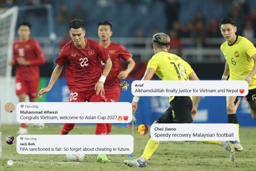 Cộng đồng người hâm mộ Đông Nam Á bàn luận về án phạt của Malaysia