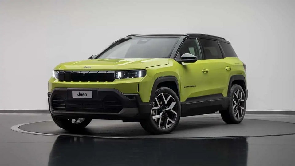 Jeep Compass 2026 hoàn toàn mới với thiết kế hầm hố