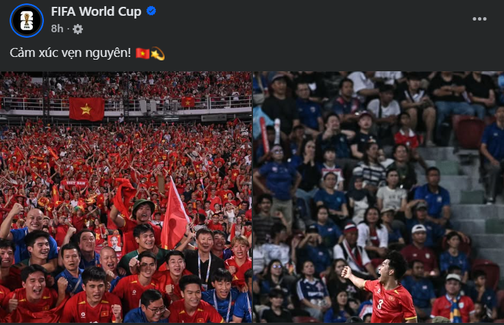 FIFA vinh danh khoảnh khắc U22 Việt Nam vô địch SEA Games 33