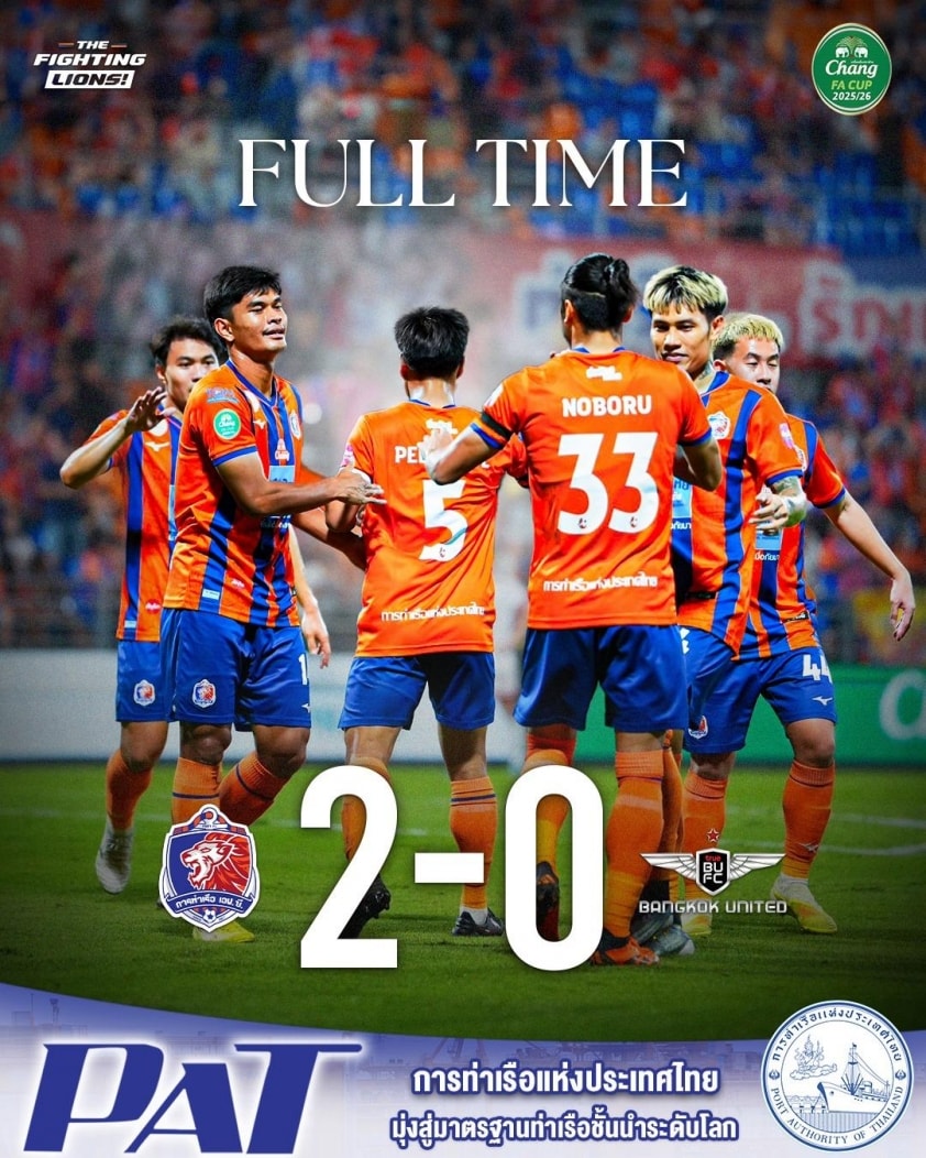 Port FC đối mặt án phạt xử thua 0-3 dù thắng 2-0 tại FA Cup Thái Lan
