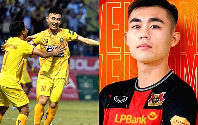 Hậu vệ Hoàng Thái Bình chính thức gia nhập Ninh Bình FC trong kỳ chuyển nhượng giữa mùa