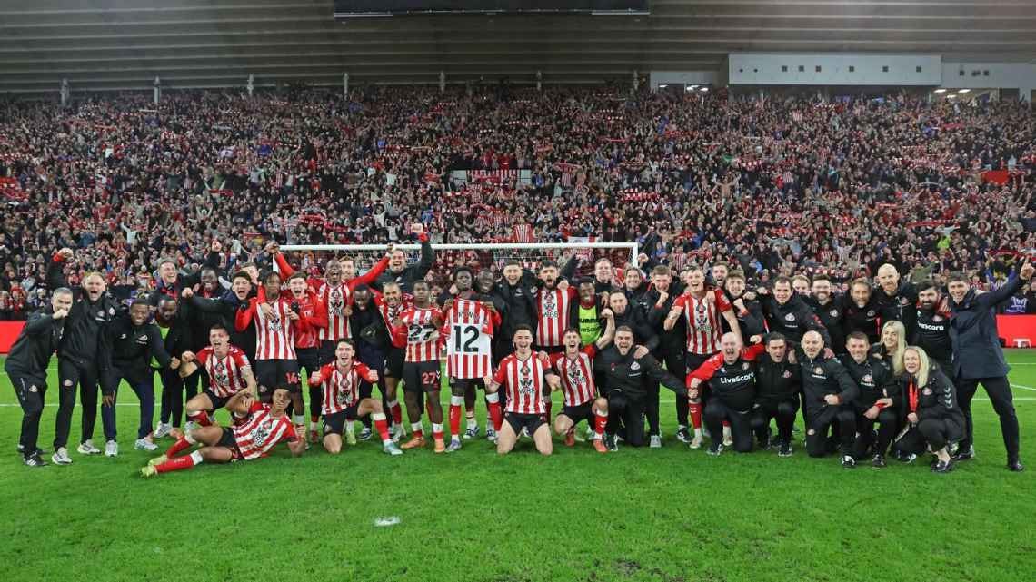 Sunderland đang đạt phong độ ấn tượng tại Ngoại hạng Anh mùa này.