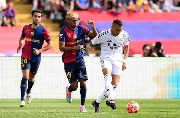 Lamine Yamal và Kylian Mbappe là những ngôi sao sáng nhất tại La Liga hiện nay.