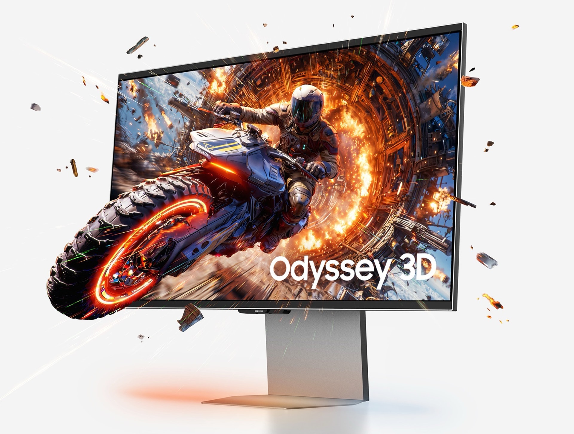 Samsung Odyssey G90XH 6K OLED gaming monitor with 165Hz and glasses-free 3D