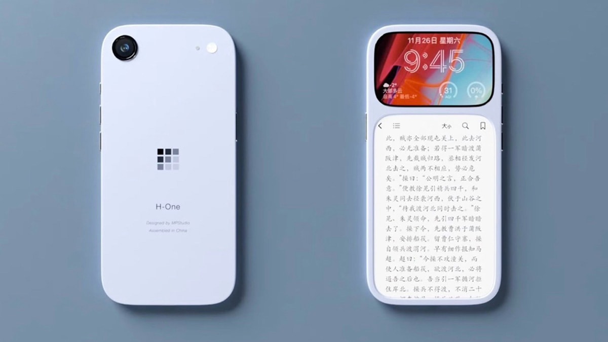 Chi tiết hai màn hình LCD và E-ink trên Pixel Duo