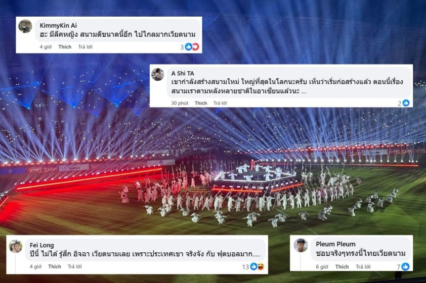 CĐV Thái Lan bình luận về cơ sở hạ tầng của Việt Nam
