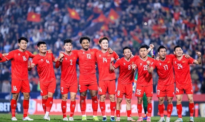 Đội tuyển Việt Nam tăng hạng trên BXH FIFA
