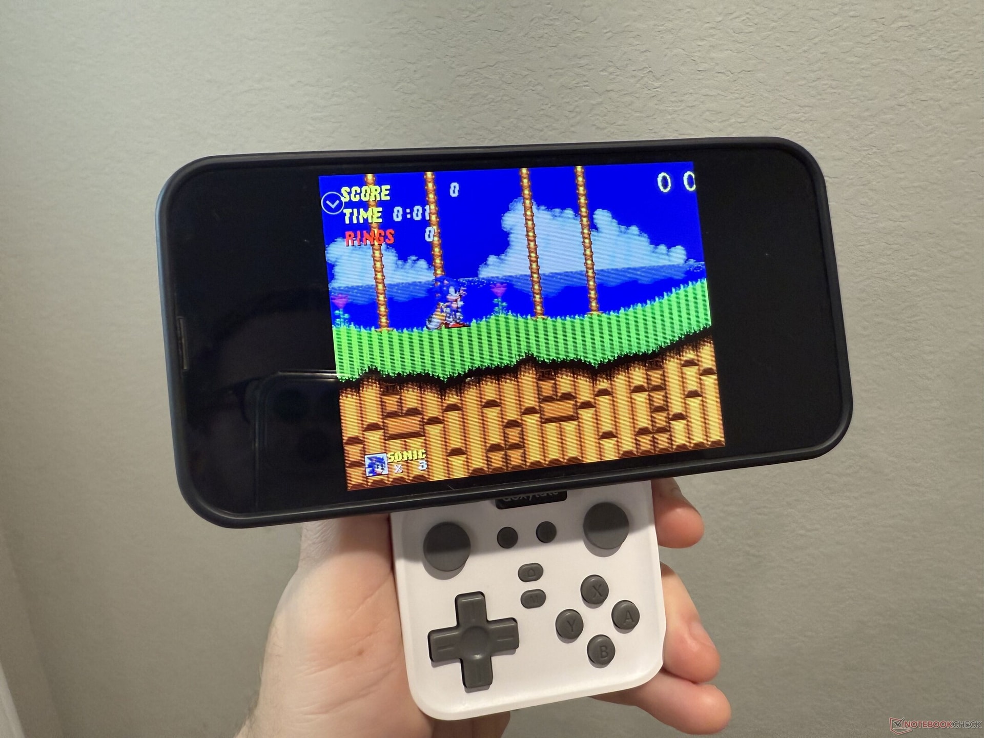 Tay cầm chơi game di động Abxylute M4 phiên bản màu Trắng Retro