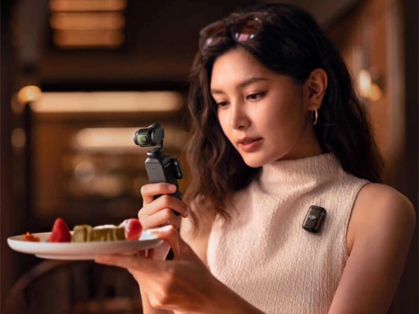 DJI Osmo Pocket 3 minh họa cho thông tin rò rỉ về phụ kiện FrameTap