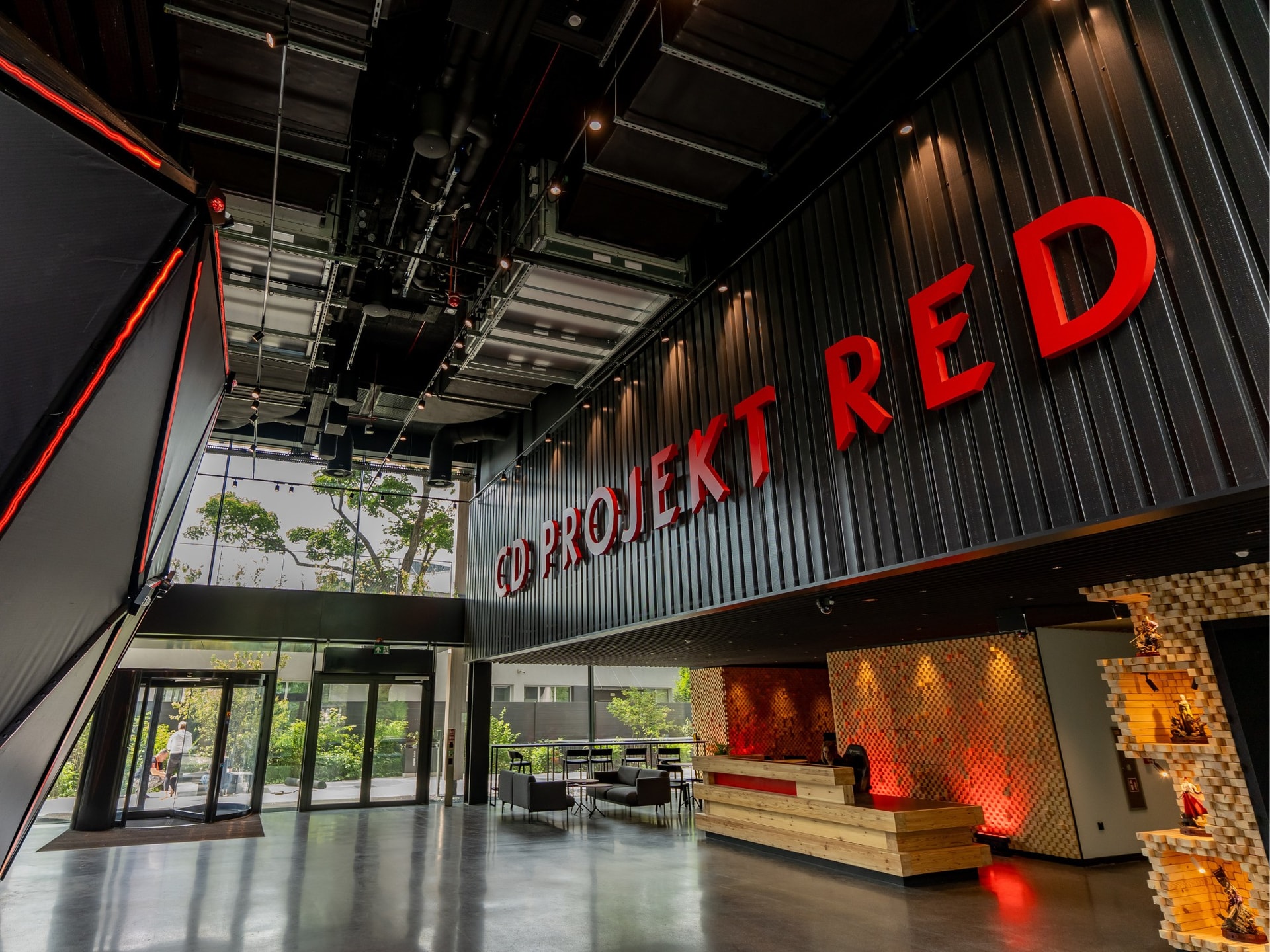 Trụ sở studio CD Projekt Red, đơn vị đang phát triển hậu bản Cyberpunk 2077