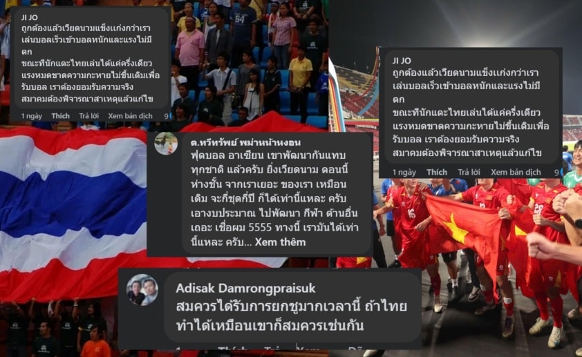 CĐV Thái Lan thừa nhận vị thế của Việt Nam