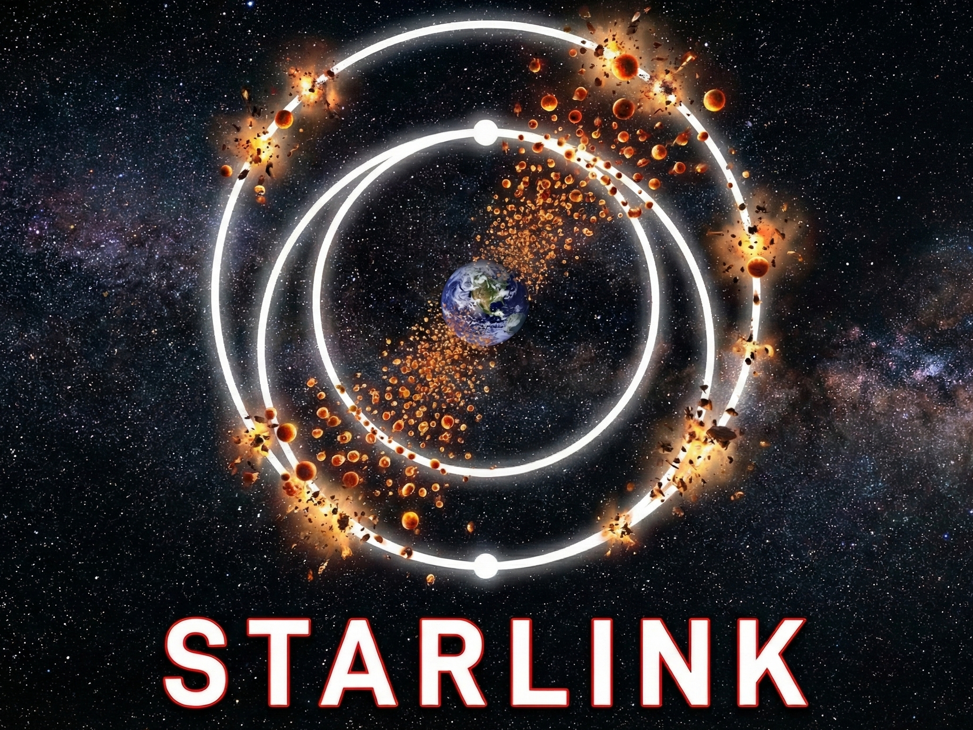 Mô phỏng vũ khí chống vệ tinh nhắm vào Starlink