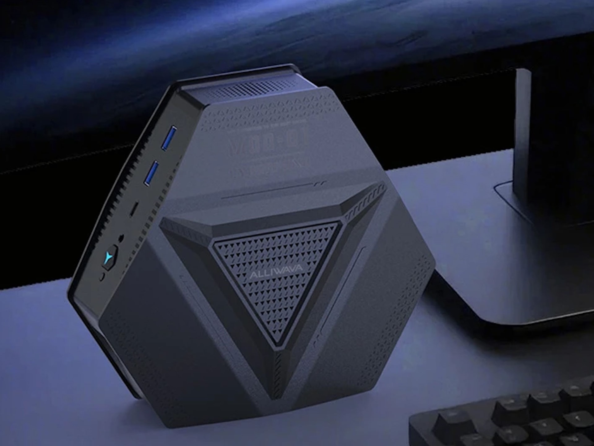 Máy tính mini GH9 với thiết kế khung máy độc đáo và chip Core i9