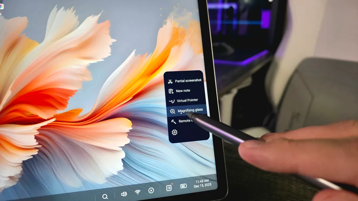Bàn phím rời đi kèm Lenovo Yoga Tab Plus