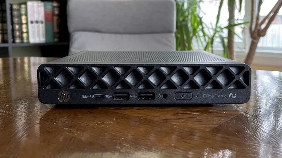 Thiết kế nhỏ gọn của HP EliteDesk 8 Mini G1a