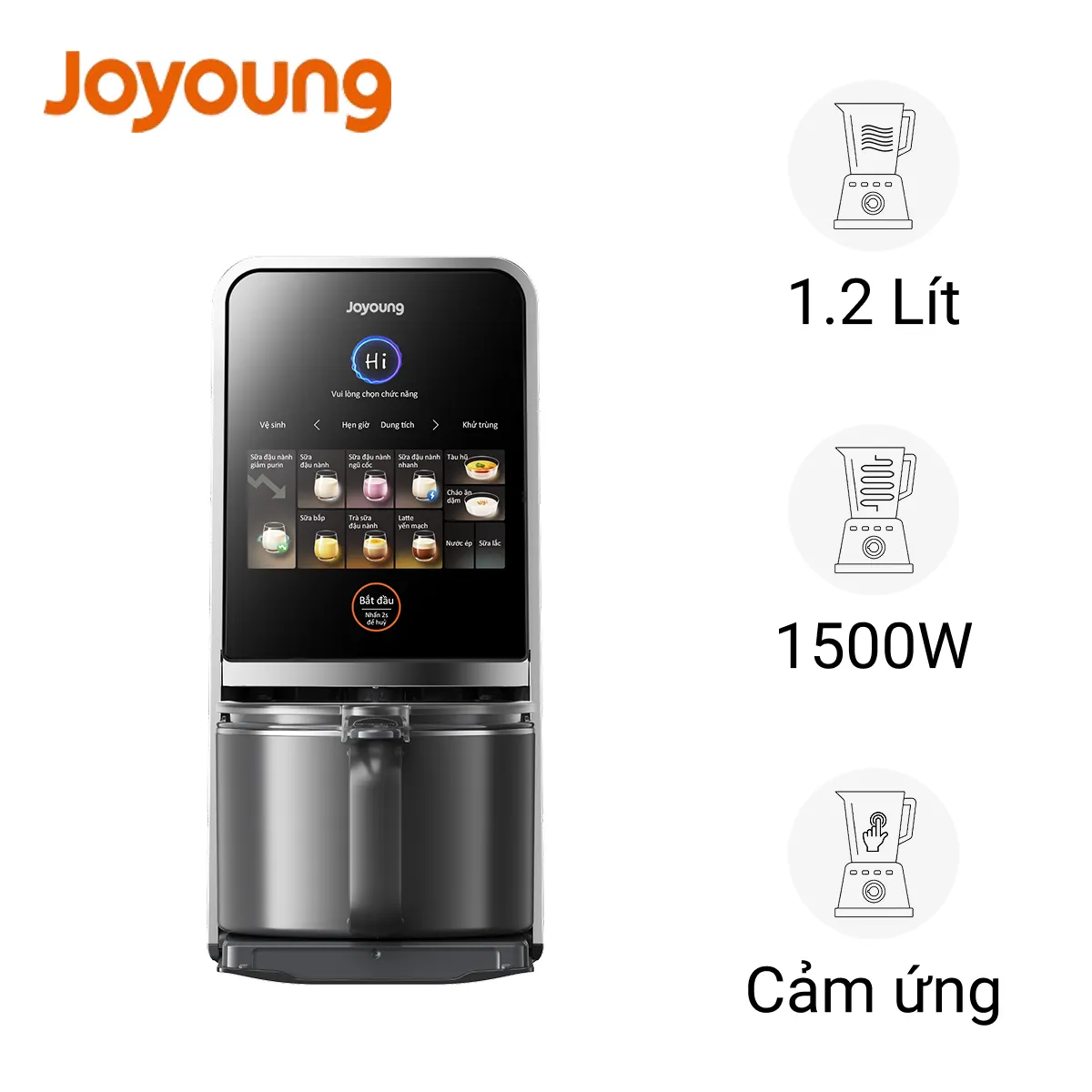 Máy làm sữa hạt tự động Joyoung JSCB-K7 Pro 1.2L