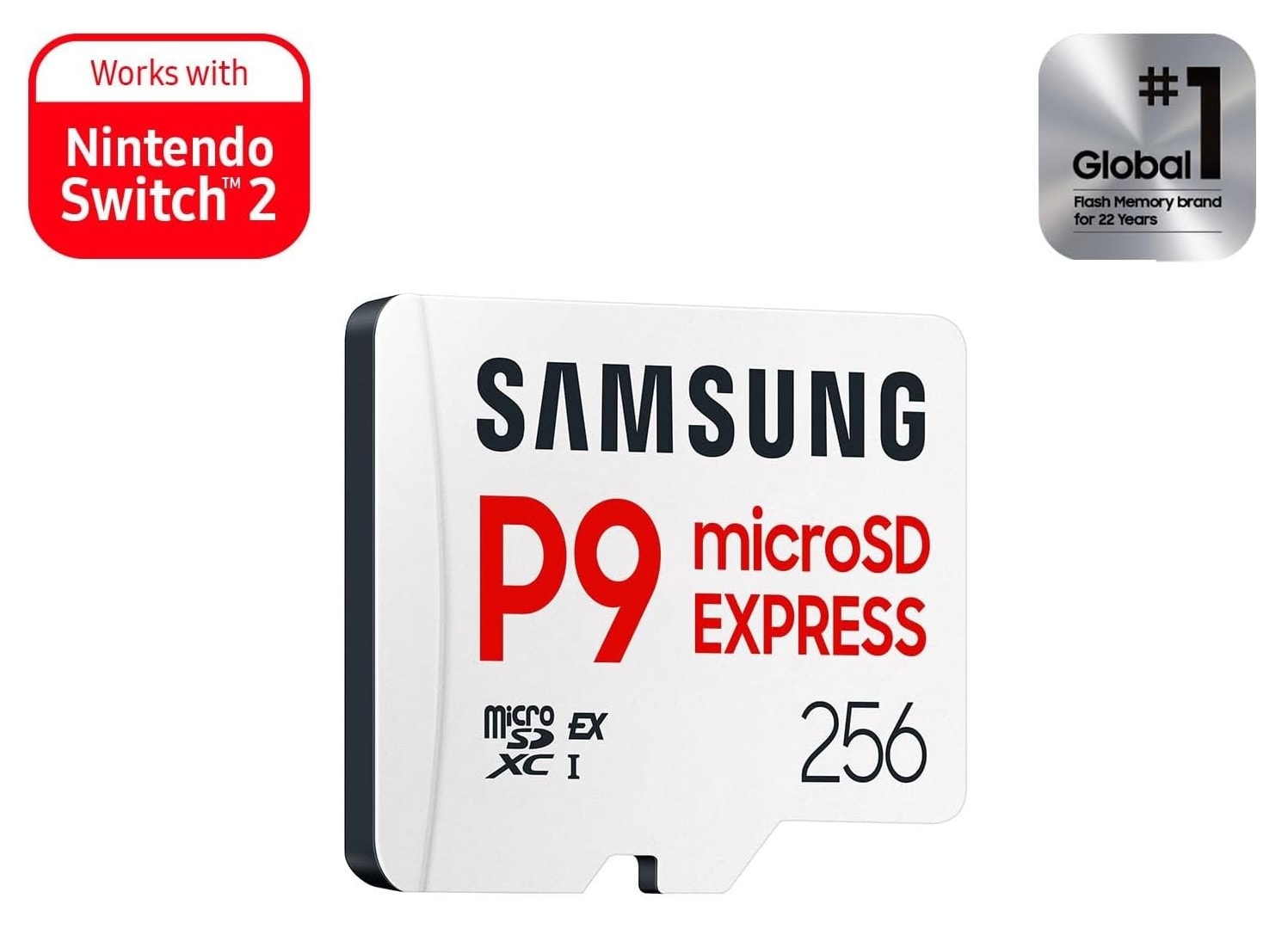 Thẻ nhớ Samsung P9 Express 256GB giảm giá mạnh trên Amazon