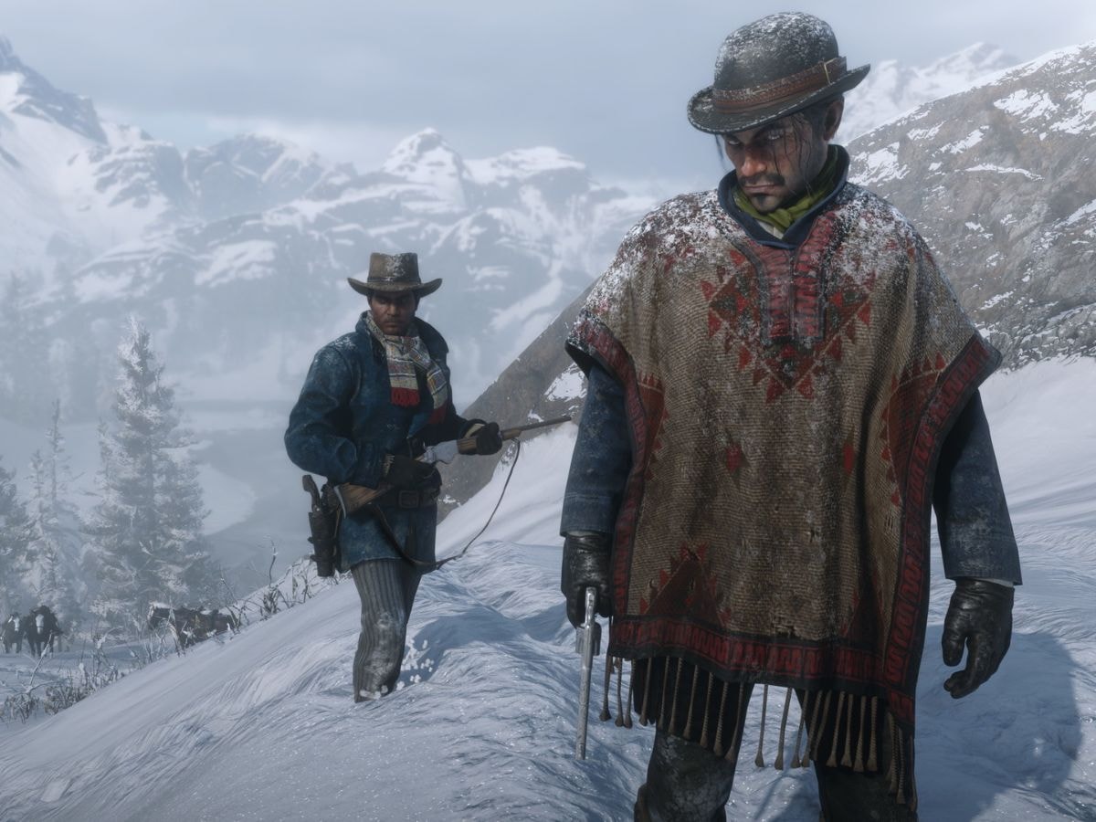 Hình ảnh Charles và Lenny trong Red Dead Redemption 2