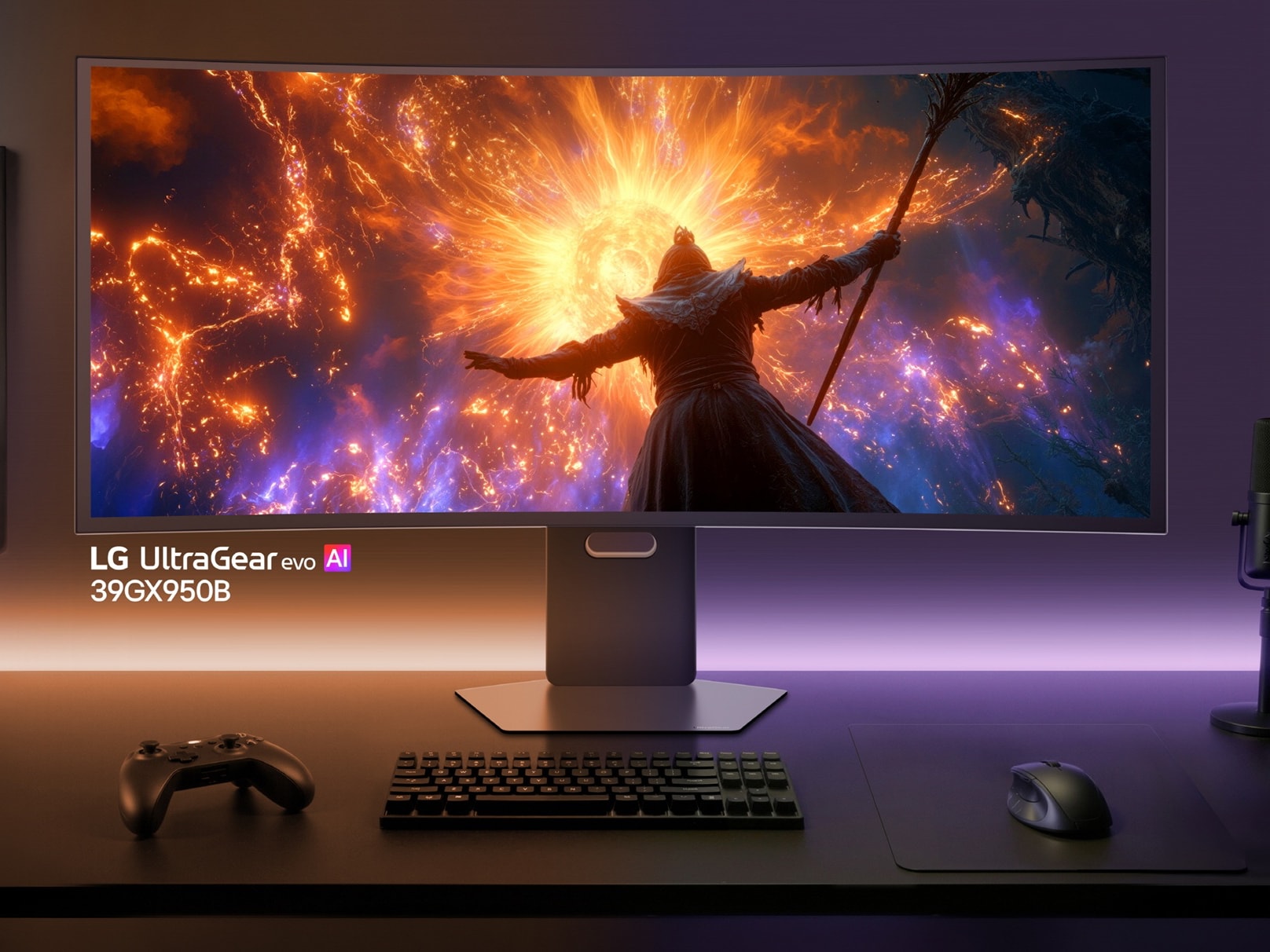 The UltraGear GX9 is a 39-inch 5K2K ultra-wide monitor equipped with LG’s Tandem WOLED panel.