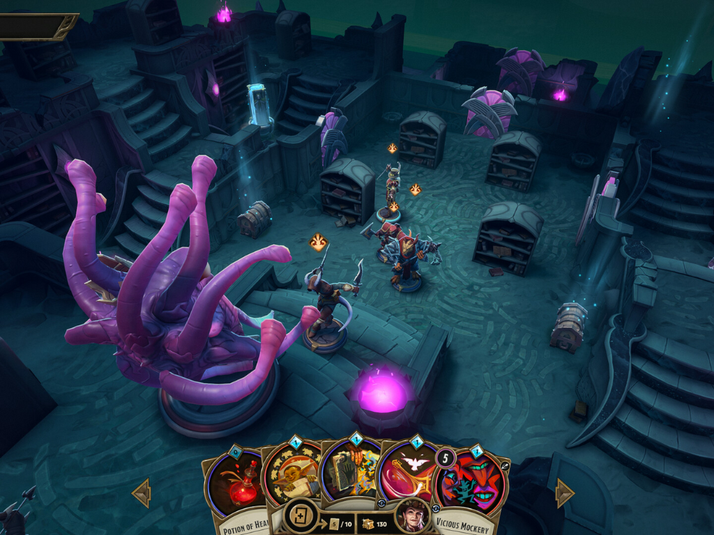 Ảnh chụp màn hình trò chơi Demeo x Dungeons & Dragons: Battlemarked trên Steam
