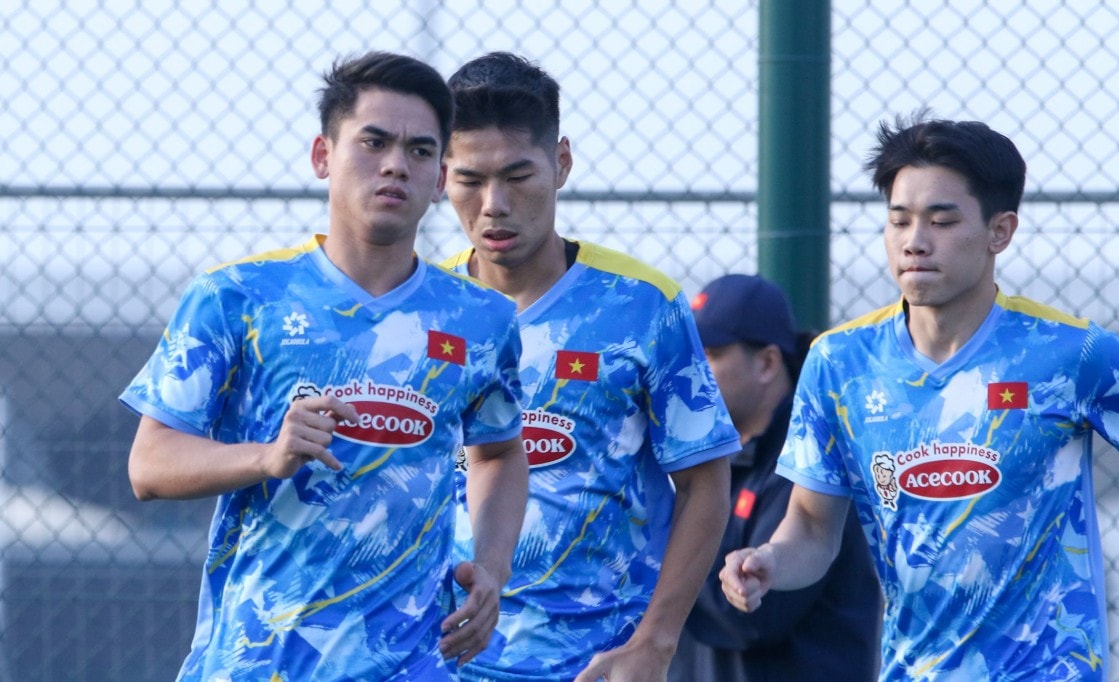 U23 Việt Nam tập luyện tích cực tại Qatar chuẩn bị cho VCK U23 châu Á.