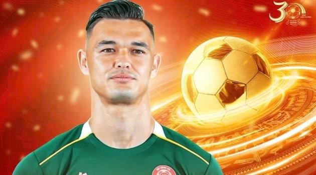 Thủ môn Patrik Lê Giang bày tỏ mong muốn sớm có quốc tịch Việt Nam tại Gala Quả bóng Vàng 2025.