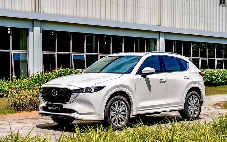 Thiết kế đầu xe Mazda CX-5 2025