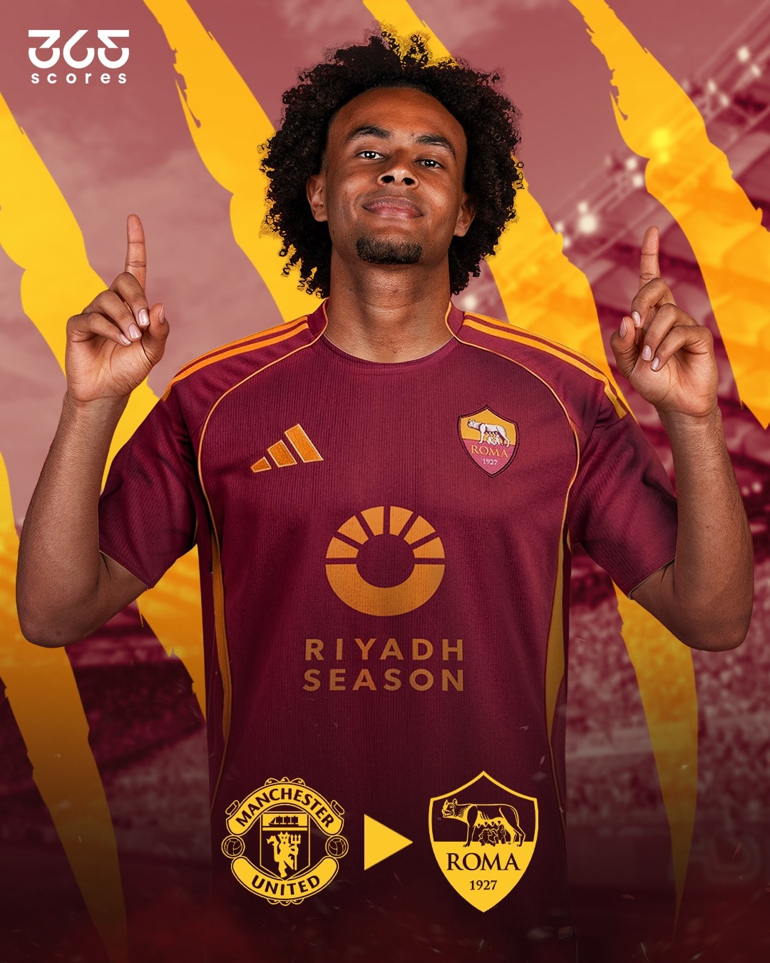 Joshua Zirkzee gia nhập AS Roma