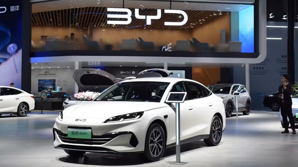Thị trường ô tô thế giới ghi nhận sự thay đổi vị thế giữa Trung Quốc và Nhật Bản trong năm 2025.