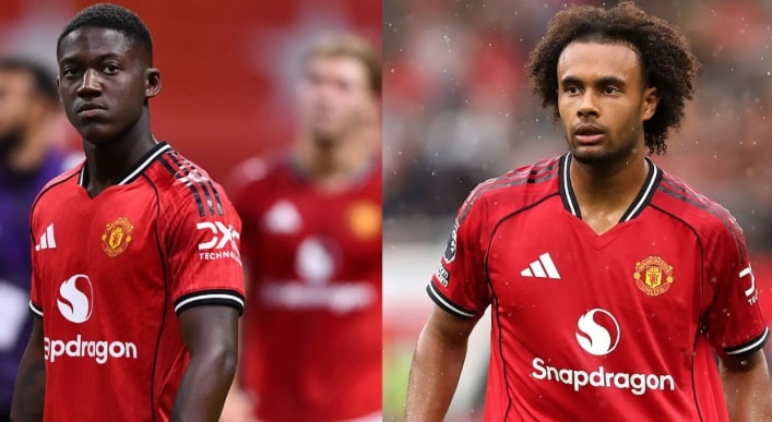 Everton muốn mượn Zirkzee và Mainoo.