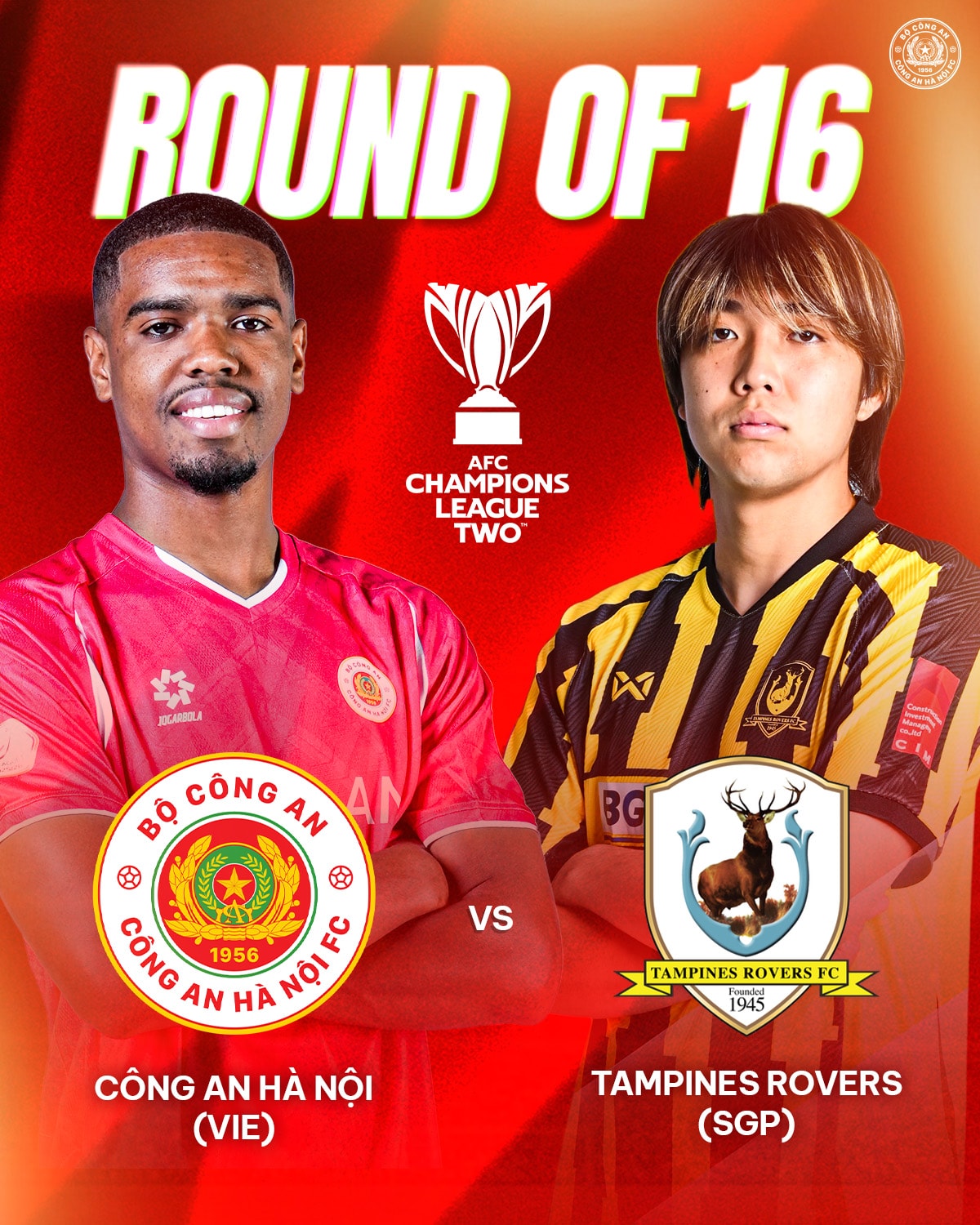 Lễ bốc thăm vòng 1/8 AFC Champions League Two mang đến kết quả thuận lợi cho CAHN