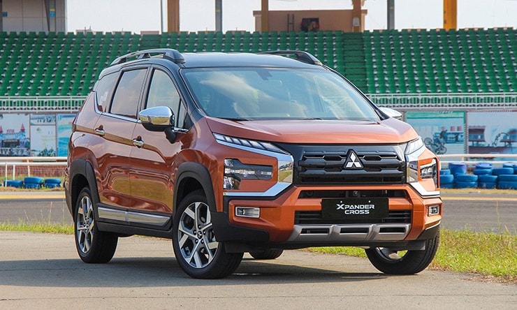 Thiết kế đầu xe Mitsubishi Xpander Cross 2025