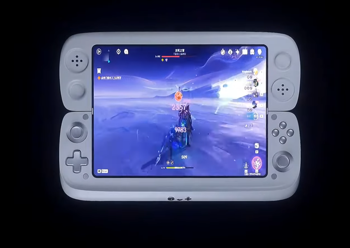 Máy chơi game OneXSugar Wallet với màn hình gập 8 inch