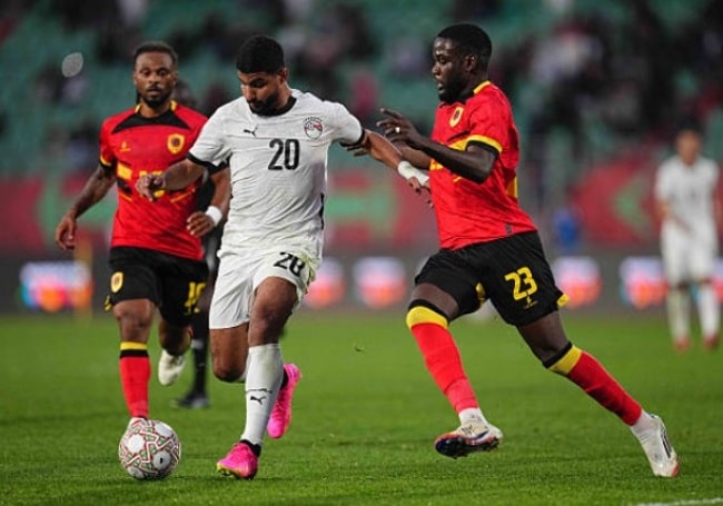 Trận đấu giữa Ai Cập và Angola khép lại với tỷ số hòa 0-0.