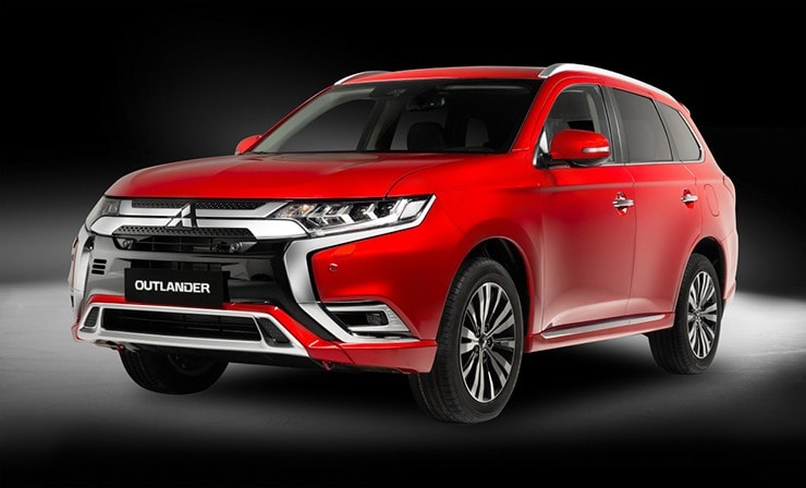 Ngoại hình Mitsubishi Outlander với ngôn ngữ Dynamic Shield