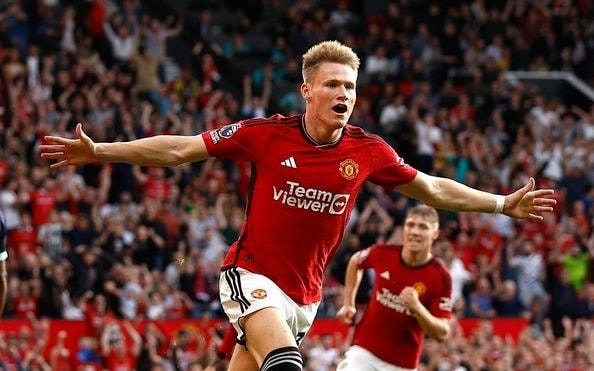Scott McTominay trong màu áo Manchester United