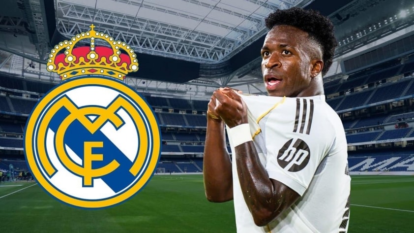 Vinicius Junior trong màu áo Real Madrid