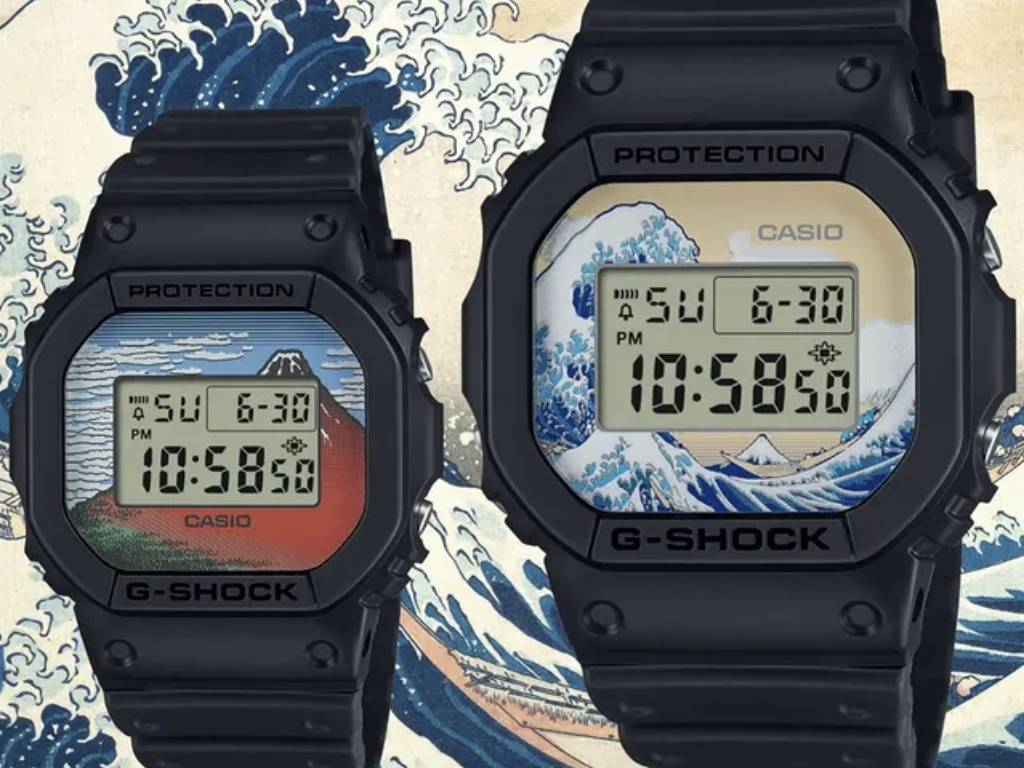 Hai mẫu Casio DW-5600KHG24-1JR và DW-5600KHK24-1JR đã ra mắt trước đó