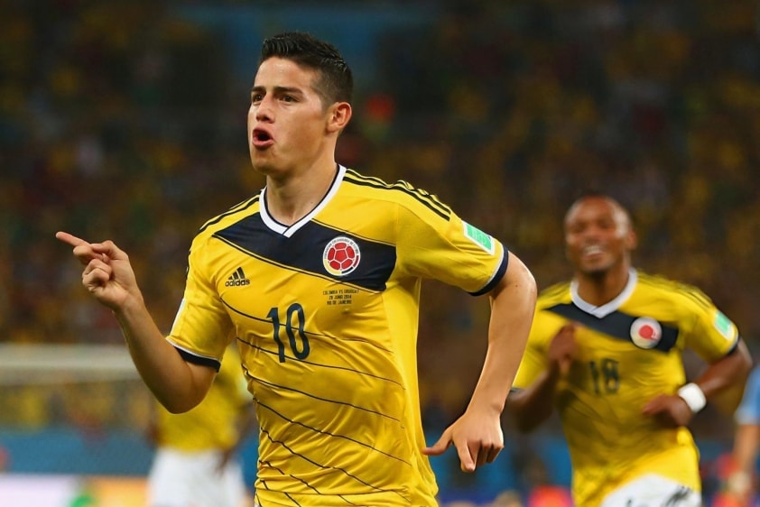 James Rodriguez nổi lên nhờ màn trình diễn chói sáng tại World Cup 2014