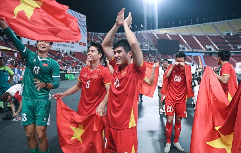 U22 Việt Nam là đội tuyển tiêu biểu nhất năm 2025
