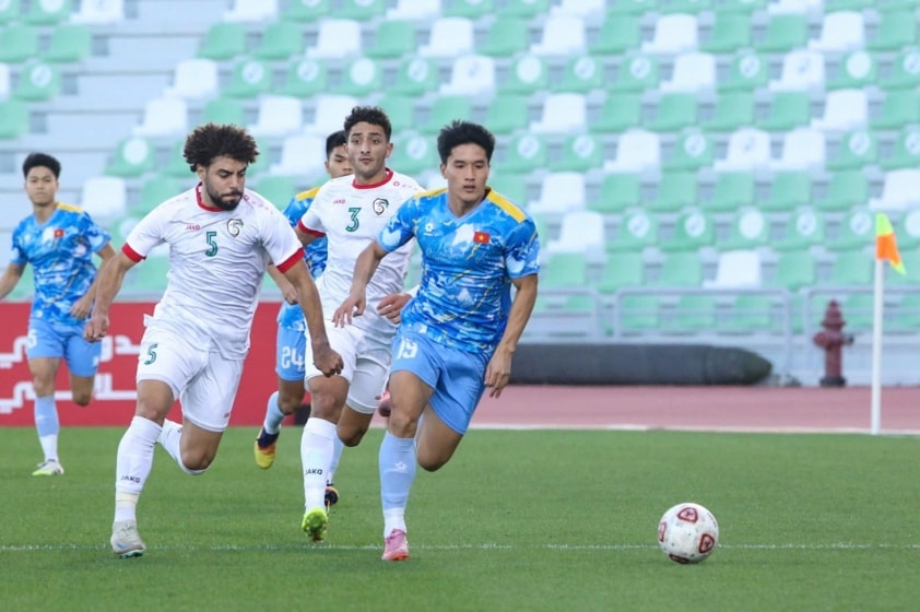 U23 Việt Nam thi đấu giao hữu với U23 Syria