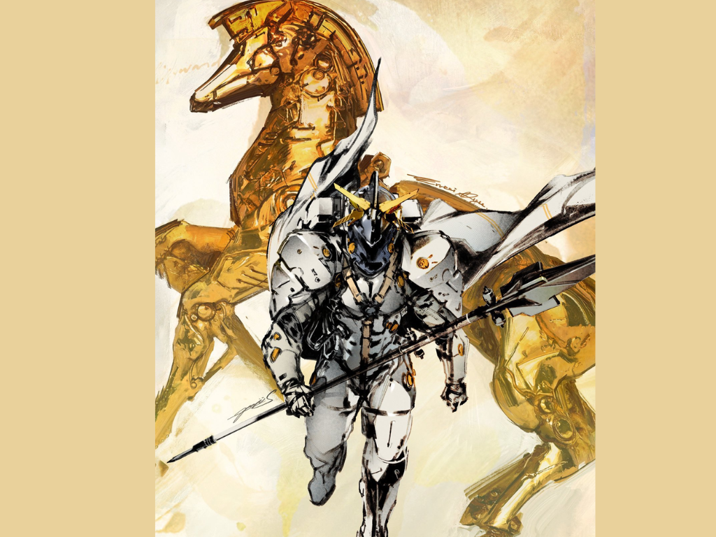 Ảnh nghệ thuật mascot Ludens của Kojima Productions chia sẻ bởi Hideo Kojima trên X