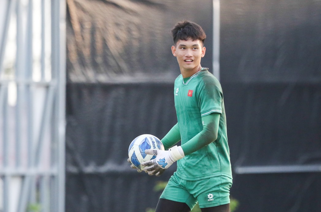 Phạm Đình Hải được triệu tập bổ sung lên U23 Việt Nam. Ảnh: VFF.